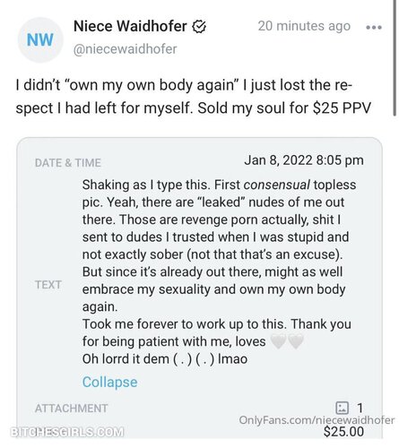 Niece Waidhofer Onlyfans Leaked Nudes – Nude niecewaidhofer