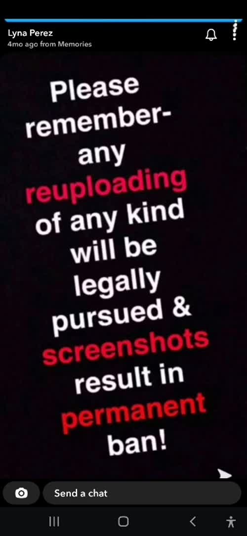 Lyna Perez Nudes – Lynaritaa Snapchat Leaked Tits Videos