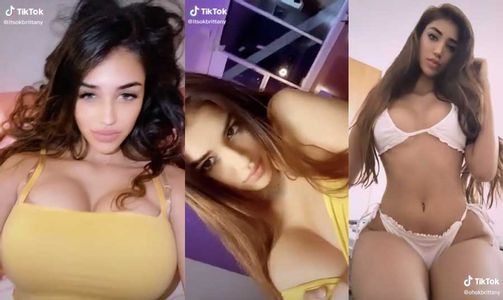 itsokbrittany busty girls banned hot tiktok profile