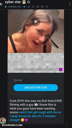 Kendra Rowe Nude – cassiebbyxo Onlyfans & Patreon Leaked Pussy Videos