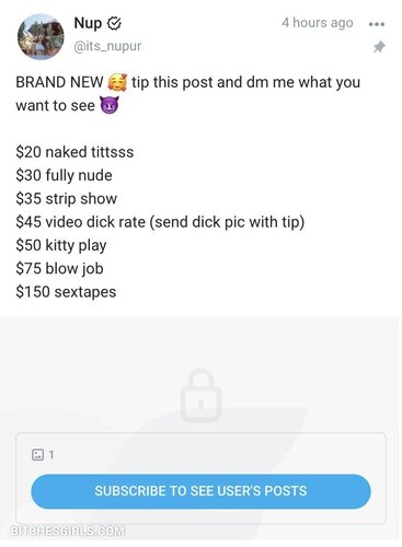 It S_Nupur Nude Tiktok – S_Nupur Leaked Nudes