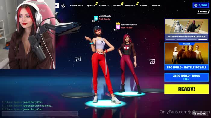 Burch Twins Cosplay Porn – Julia & Lauren Burch Nude Videos Twitch